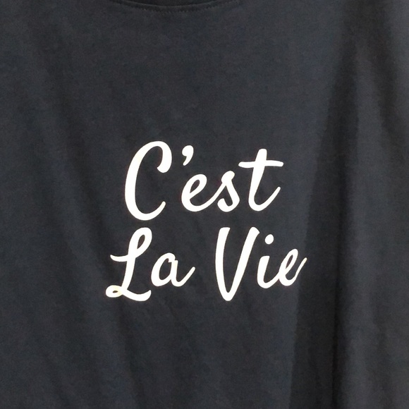 C’est La Vie Tank Top - Picture 3 of 6